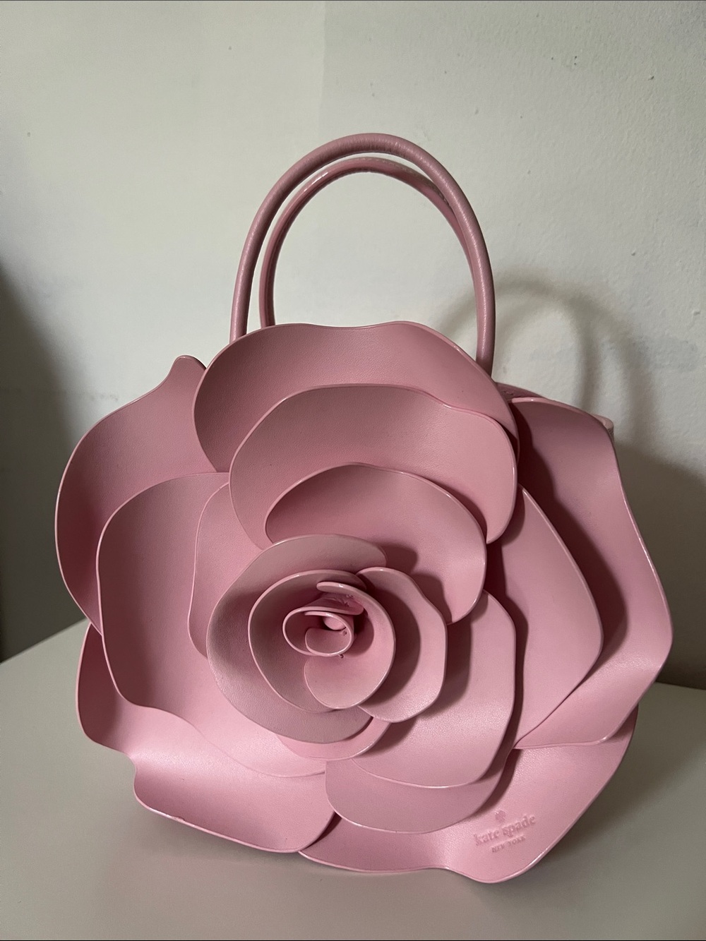 Kate Spade Flora Rose 3D Crossbody Bag Pink Horizon